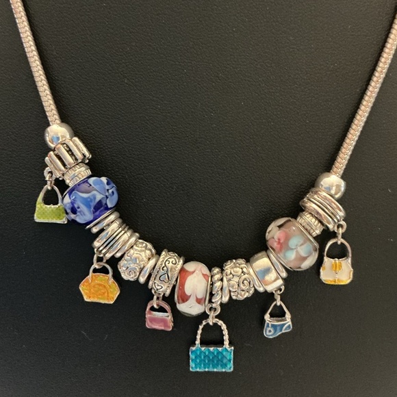 Brighton Necklace with Charms - Picture 2 of 4